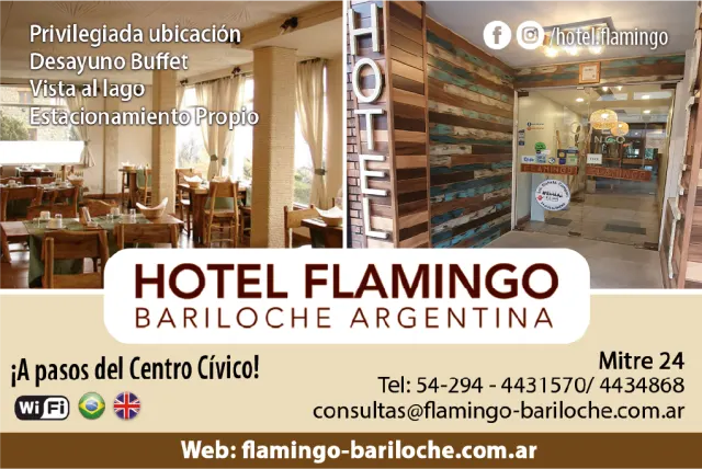 Alojamiento Hotel Flamingo en Bariloche