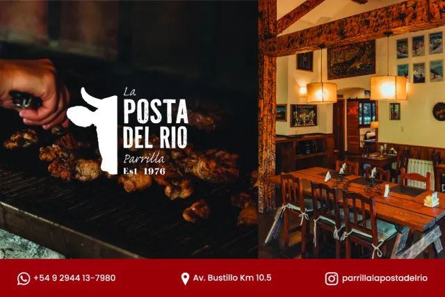 Restaurante La Posta del Rio Parrilla en Bariloche